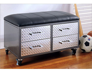 Powell Monster 4 Drawer Mobile Indoor Bench