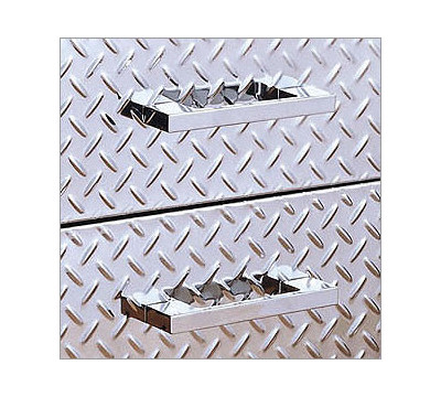 Chrome Plated Drawer Fronts