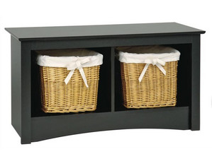 Prepac Sonoma Collection Twin Cubbie Indoor Bench - Fast FREE FedEx Shipping!