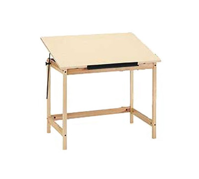 Mayline_White_Melamine_Top_Forester_Wood_Four_Post_Table.jpg