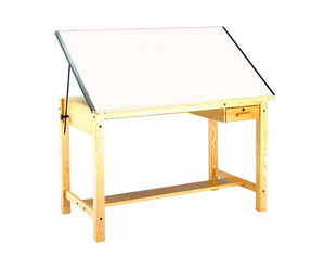 Mayline Group Wood Four-Post A Combination Table