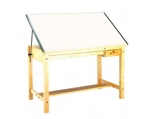 Mayline Group Wood Four-Post B Combination Table