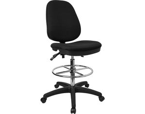 Flash Furniture Ergonomic Multi Function Triple Paddle Drafting Stool With Adjustable Foot Ring
