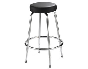 Alvin Spacesaver Adjustable-Height Stool