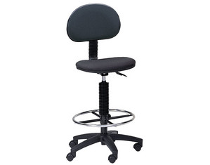Mayline Group Multi-Task Stool with Adjustable Foot Ring
