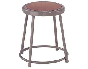 National Public Seating 6200 Series Heavy Duty Lab Stool with Hardboard Seat