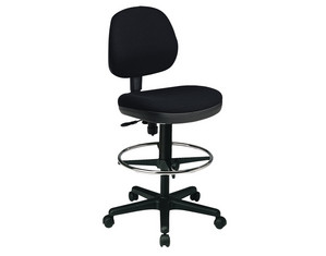 Office Star Contemporary Drafting Chair with Flex Back
