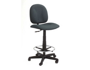 Phoenix Office Furniture 474DS BK Drafting Stool