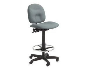 Phoenix Office Furniture 519DS BK Drafting Stool