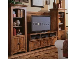 American Drew Beacon Ridge 64 Inch Entertainment Center with Entertainment Towers - FREE Inside Delivery!