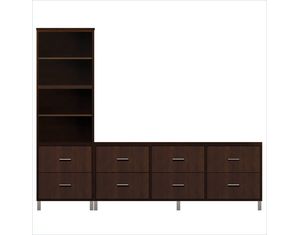 Howard Miller Ty Pennington Hannah Entertainment Cabinet Espresso 10G (PS010G) Entertainment Center