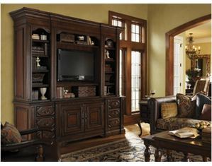 Lexington Palos Verdes Dana Point Entertainment Center/ Bookcase (347-993, 347-992)