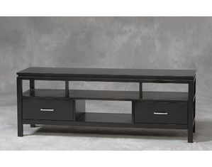 Linon Home Decor Products Sutton Black Plasma TV Center (84026BLK-01-KD-U)