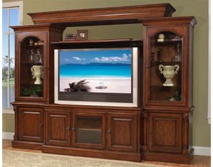 South Sea Rattan Island Retreat Entertainment Center