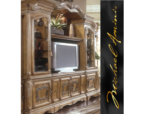AICO Trevi Entertainment Center - 4 Piece Set! - FREE Inside Delivery!
