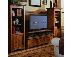 American Drew Beacon Ridge 51 Inches Entertainment Center with Towers - FREE Inside Delivery!
