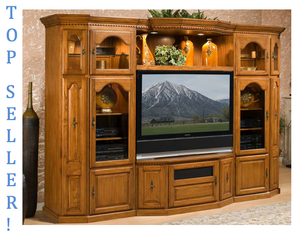 Encore! Home Entertainment Benton Harbor 60 inch 4 Piece Entertainment Center - FREE Delivery!