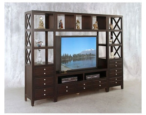 Lifestyle California Chatsworth 4 pc Wall Unit - FREE Inside Delivery!