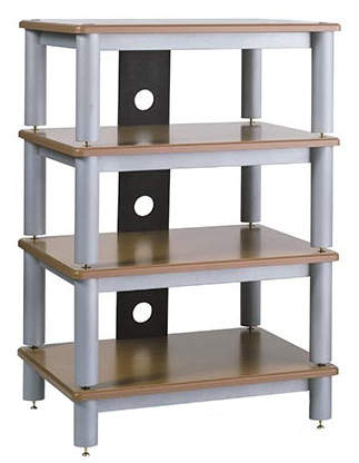 Lovan Matrix Series HiFi 4 Shelf Audio Rack - Fast FREE FedEx Shipping! image