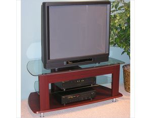 4D Concepts Bella TV Stand - Fast FREE FedEx Shipping!