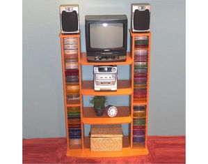 4D Concepts Light Cherry TV Stand (16000)