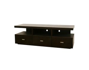 Baxton Studio Nardo TV Cabinet in Light Cappuccino Hardwood TV Stand