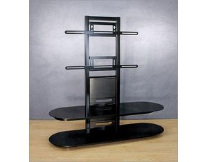 Bello Hi Gloss Black Flat Panel Mounting System (FP-4850HG) TV Stand