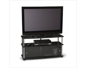 Convenience Concepts Plasma TV Stand with Glass Doors (70314TV-T)