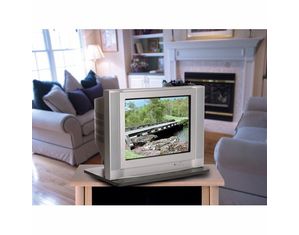Convenience Concepts Single Tier Swivel TV Stand (191020)