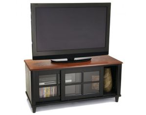 Convenience Concepts TV Cabinet w/ Shelf and Sliding Doors (6042186-)