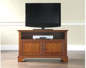 Crosley Furniture LaFayette 42 Inch TV Stand in Classic Cherry Finish (KF10003BCH)