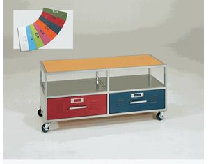 Elite Locker TV Media Cart - Fast FREE FedEx Shipping!
