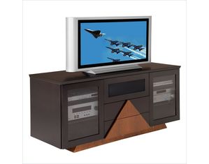 Furnitech 64 inch Contemporary TV Stand with Triangle Base (FT64NH)