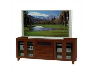 Furnitech 70 in Shaker Console (Dark Cherry Finish)