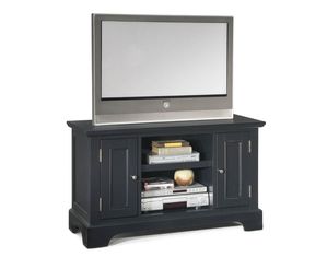 Home Styles Furniture Bedford TV Stand in Ebony Finish (88-5531-09)