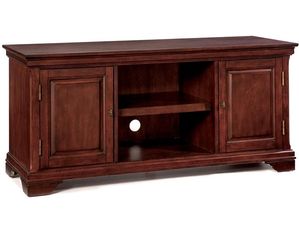 Home Styles Furniture Lafayette TV Stand in Cherry Finish (88-5537-09)