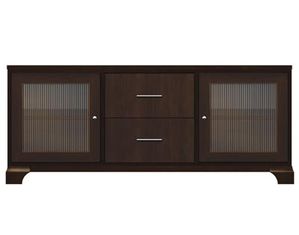 Howard Miller Ty Pennington Espresso and Nickel Blake (PS013E) TV Stand