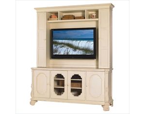 Lexington Long Cove Bar Harbor Entertainment Console in Midnight - FREE Inside Delivery!