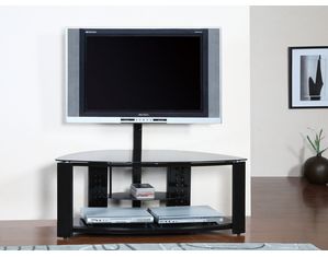 Powell 2 Shelf Corner Flat Panel TV Stand (359-275)