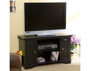 SEI Trenton Black Media Stand  (MS9866)