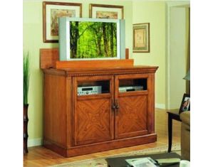 Sunrise Home Furnishings Brighton Lift TV Console Oak (AK)