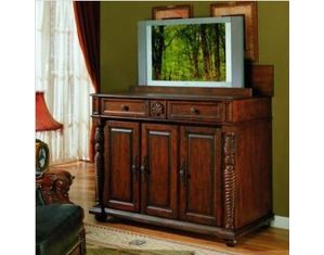 Sunrise Home Furnishings Chateau TV Console with Lift