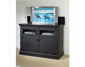 Sunrise Home Furnishings City Scape TV Cart with Lift