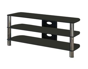 Tech Craft Sorento 50 Inch TV Stand in Gun Metal Black (BEL501B)