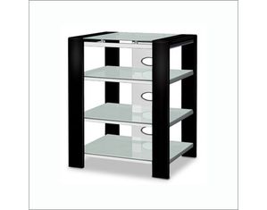 Tech Craft Sorrento 32 Inch High Black Hi Boy TV Stand (EDH32B)
