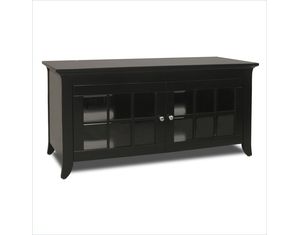 Tech Craft Veneto 48 Inch Black TV Stand (CRE48B)