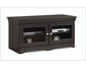 Tech Craft Veneto 48 Inch TV Stand in Distressed Black (ABS48)