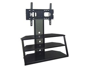 Walker Edison 42 Inch Escada 3-Level TV Stand with Mount (V42MT3)
