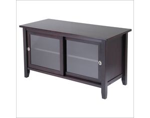 Winsome TV Media Stand with Sliding Doors (92044)