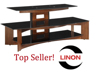 Linon Home Decor Products Kalima Collection TV Stand - Free Shipping! (81255MTL-01-KD-U)
